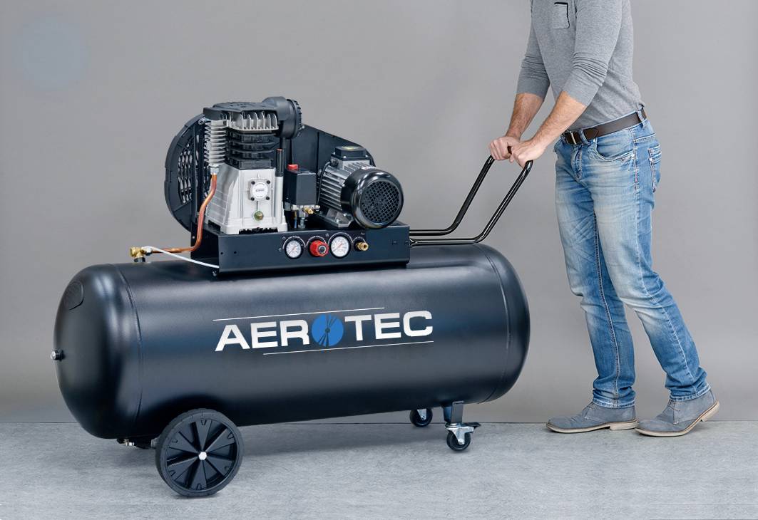 Aerotec Druckluft-Kompressor 251200002 200l 10 bar