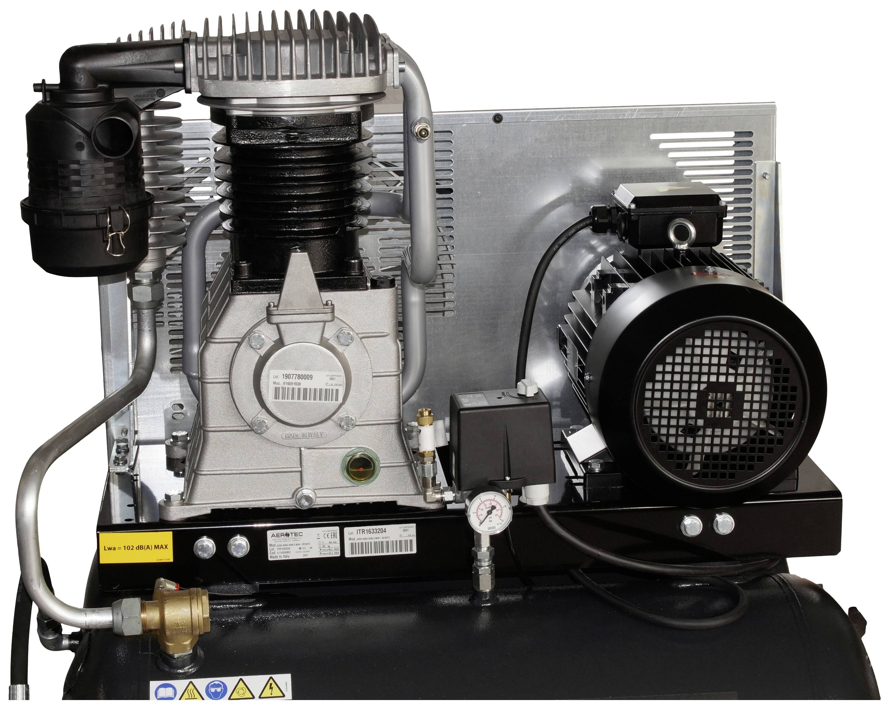 Aerotec Druckluft-Kompressor 2010273 180l 10 bar
