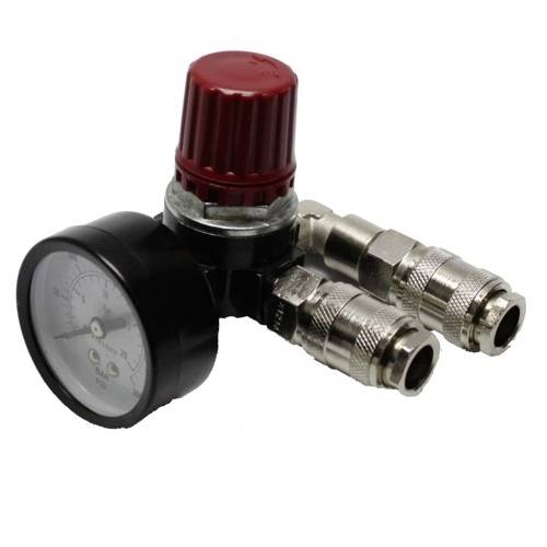 Aerotec 9051084 Druckluft-Druckminderer 1/4" (6,3 mm) justierbar 1St.