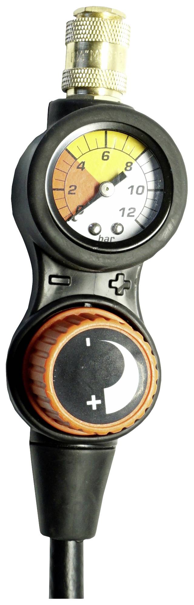 Aerotec 9416575 Druckluft-Anschlussschlauch 1/4" (6,3 mm) justierbar 1St.