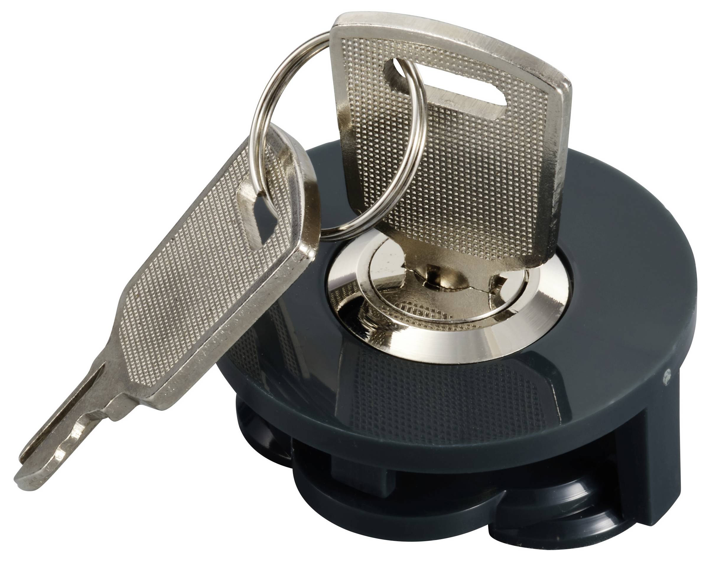 Sygonix SY-5994430 1 Stück Steckdosenschloss gleichschließend gleichschließend Grau