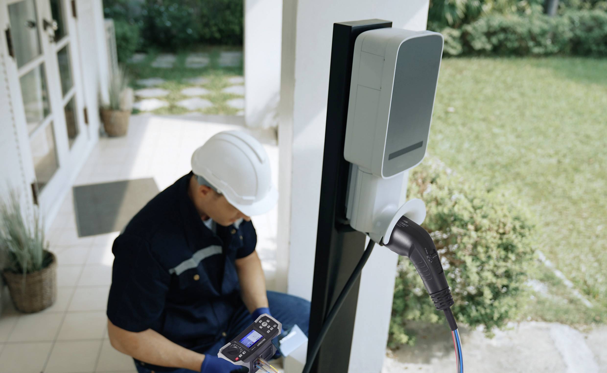 VOLTCRAFT IST 3000E Installationstester-Set mit aktivem EVSE Testkabel VDE-Norm 0100, 0100-600, 0105-100, EN 61557