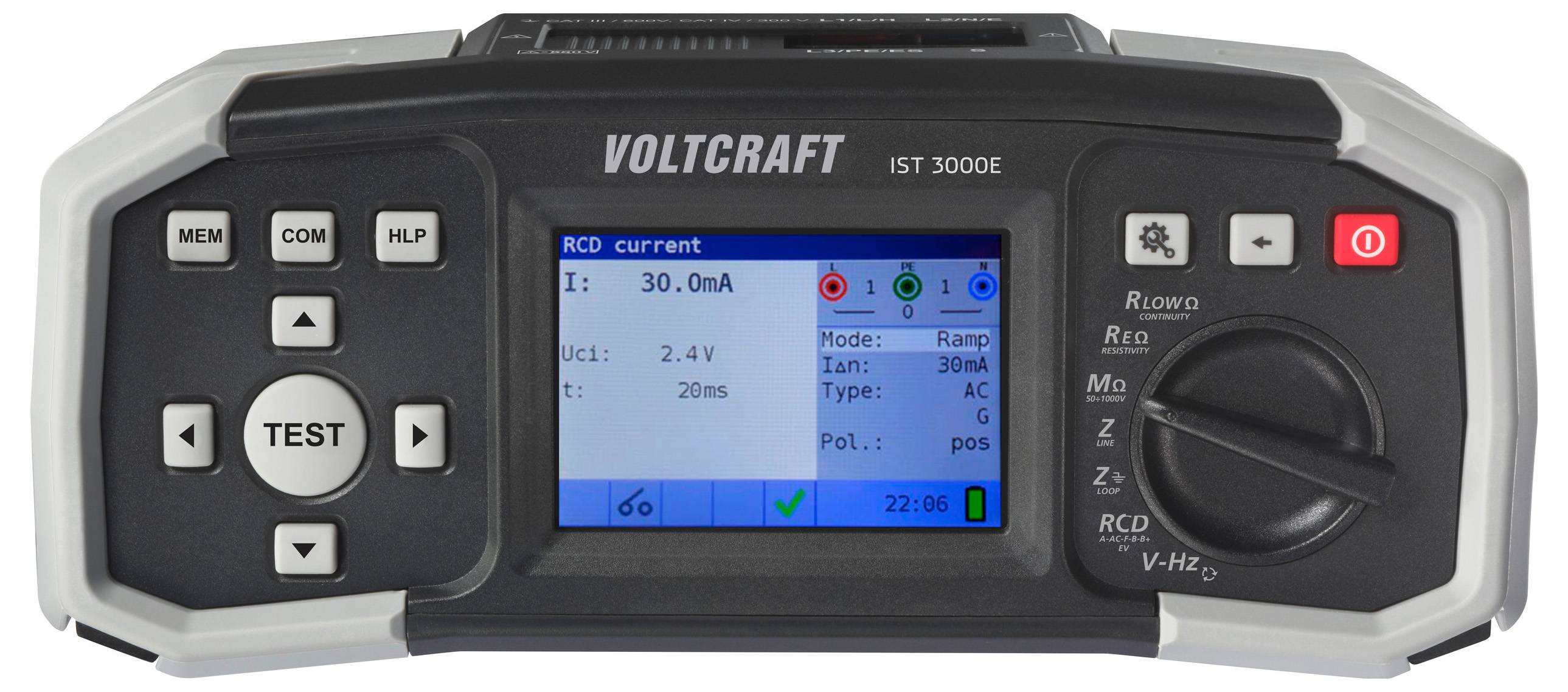 Ein digitales Voltmeter, das 