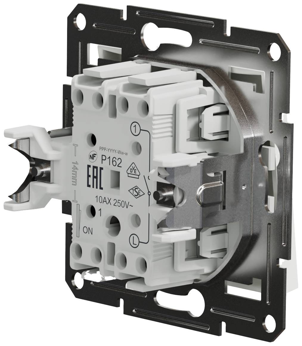 Schneider Electric Ein-/Ausschalter Asfora Weiß (RAL 9003) EPH0170121D 1St.