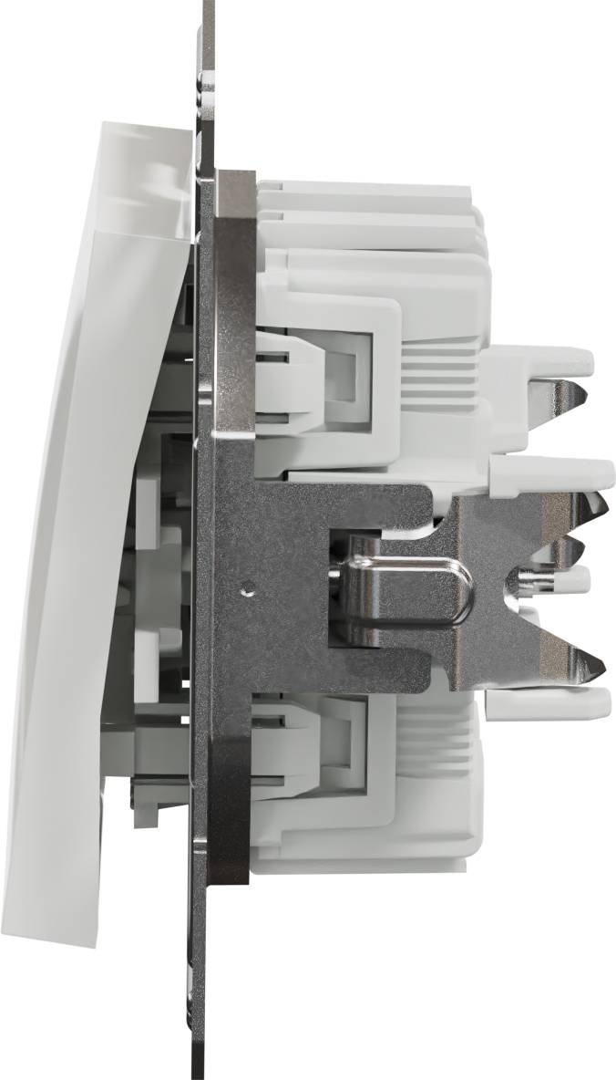 Schneider Electric Ein-/Ausschalter Asfora Weiß (RAL 9003) EPH0170121D 1St.