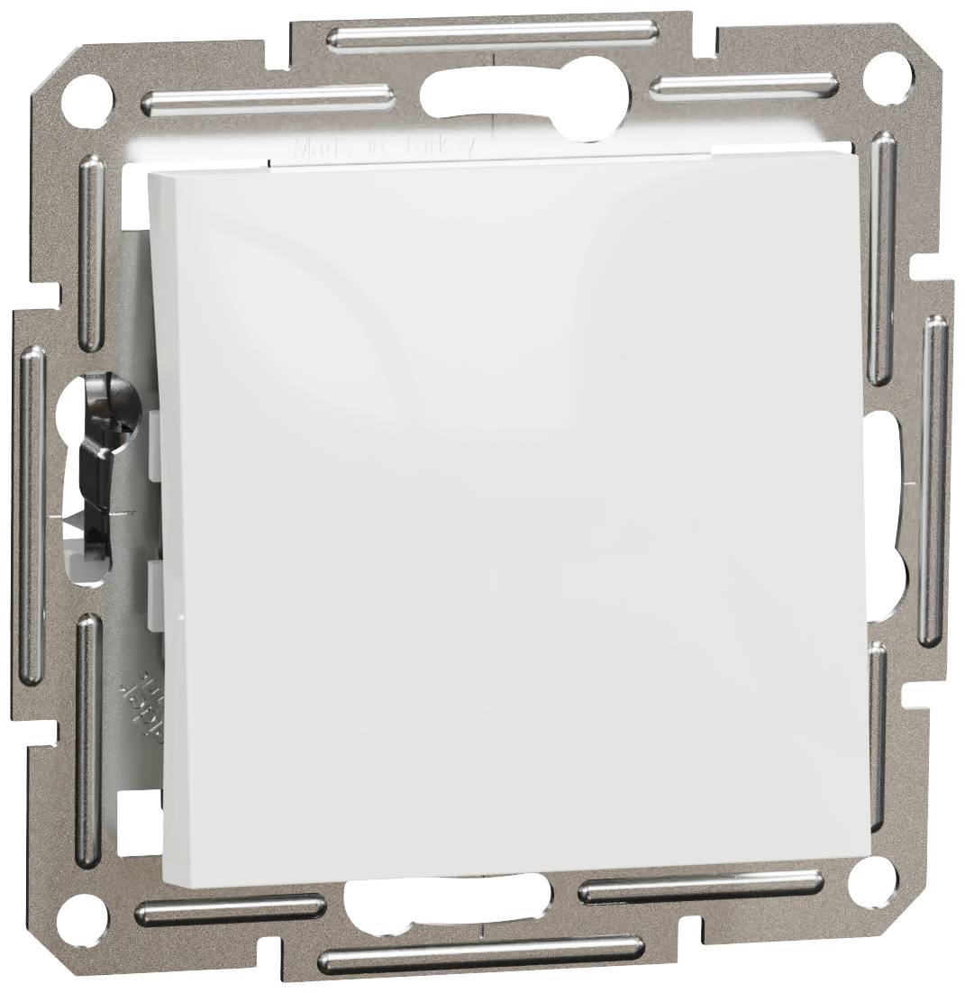 Schneider Electric Ein-/Ausschalter Asfora Weiß (RAL 9003) EPH0170121D 1St.