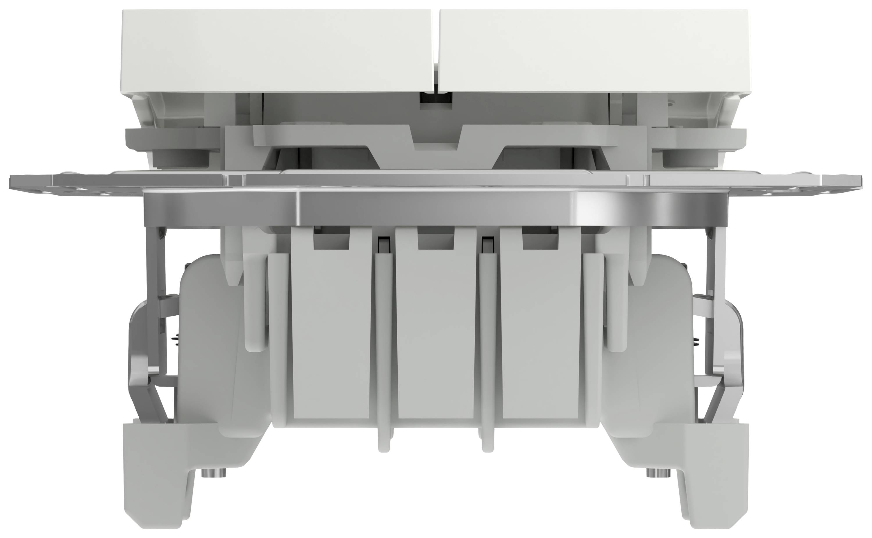 Schneider Electric Doppel-Wechselschalter Asfora Weiß (RAL 9003) EPH0670121D 1St.
