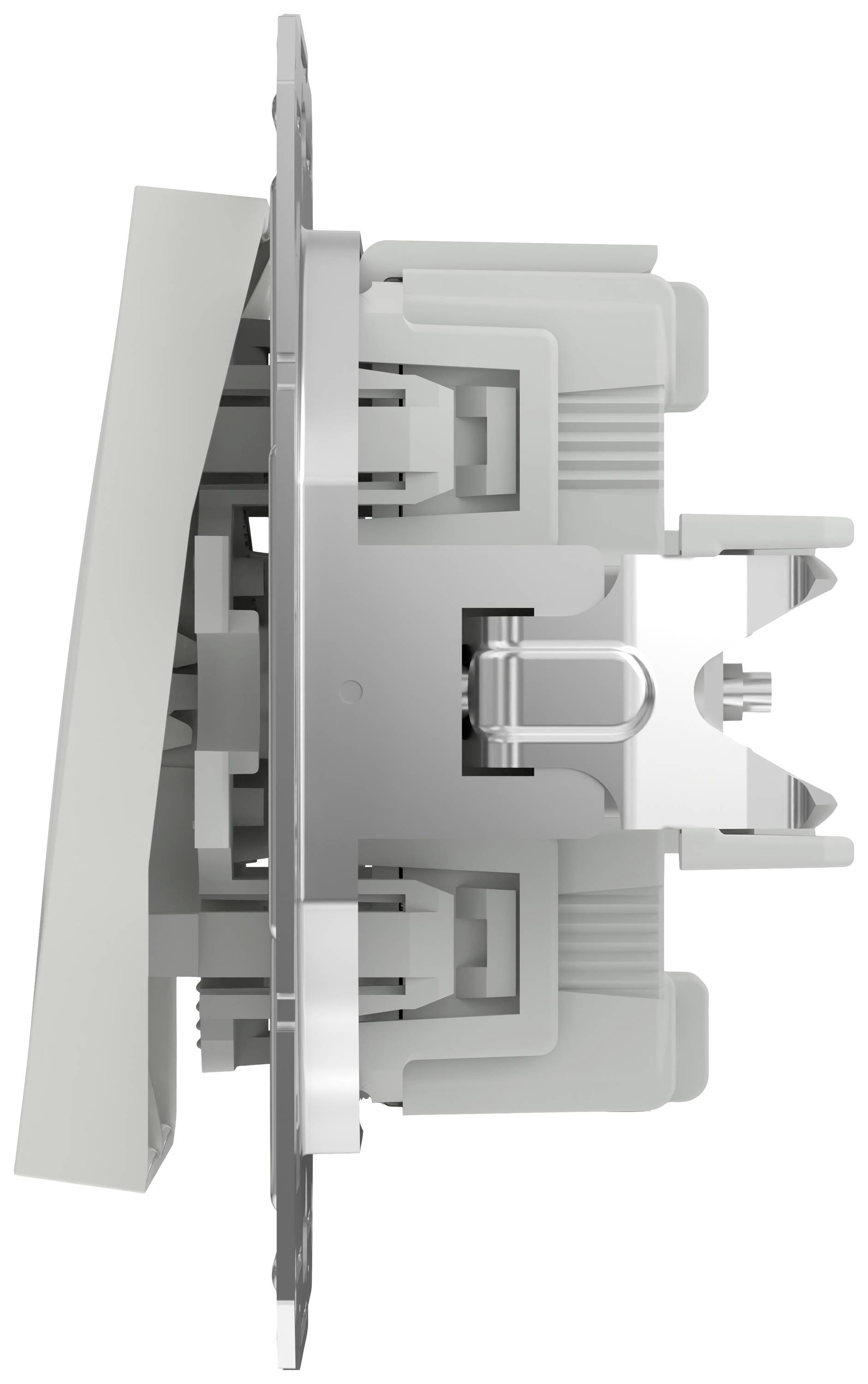 Schneider Electric Doppel-Wechselschalter Asfora Weiß (RAL 9003) EPH0670121D 1St.