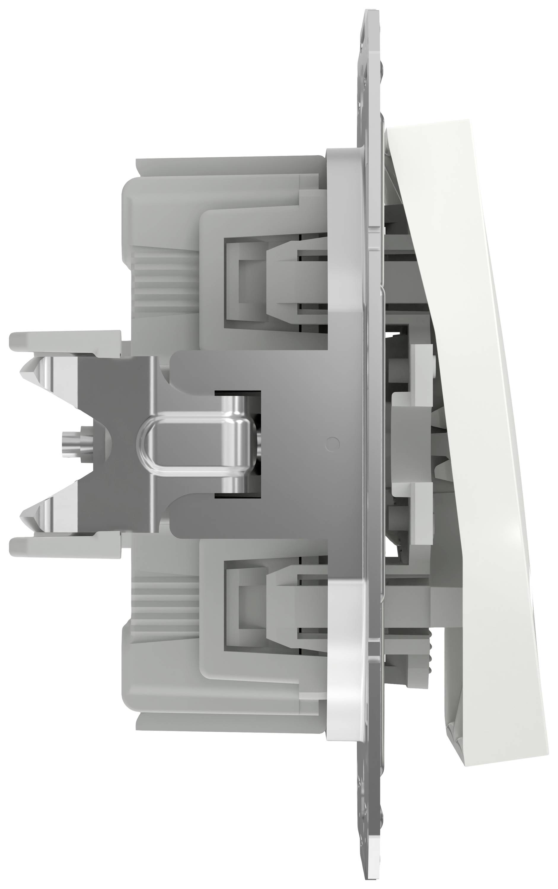 Schneider Electric Doppeltaster Asfora Weiß (RAL 9003) EPH1170121D 1St.