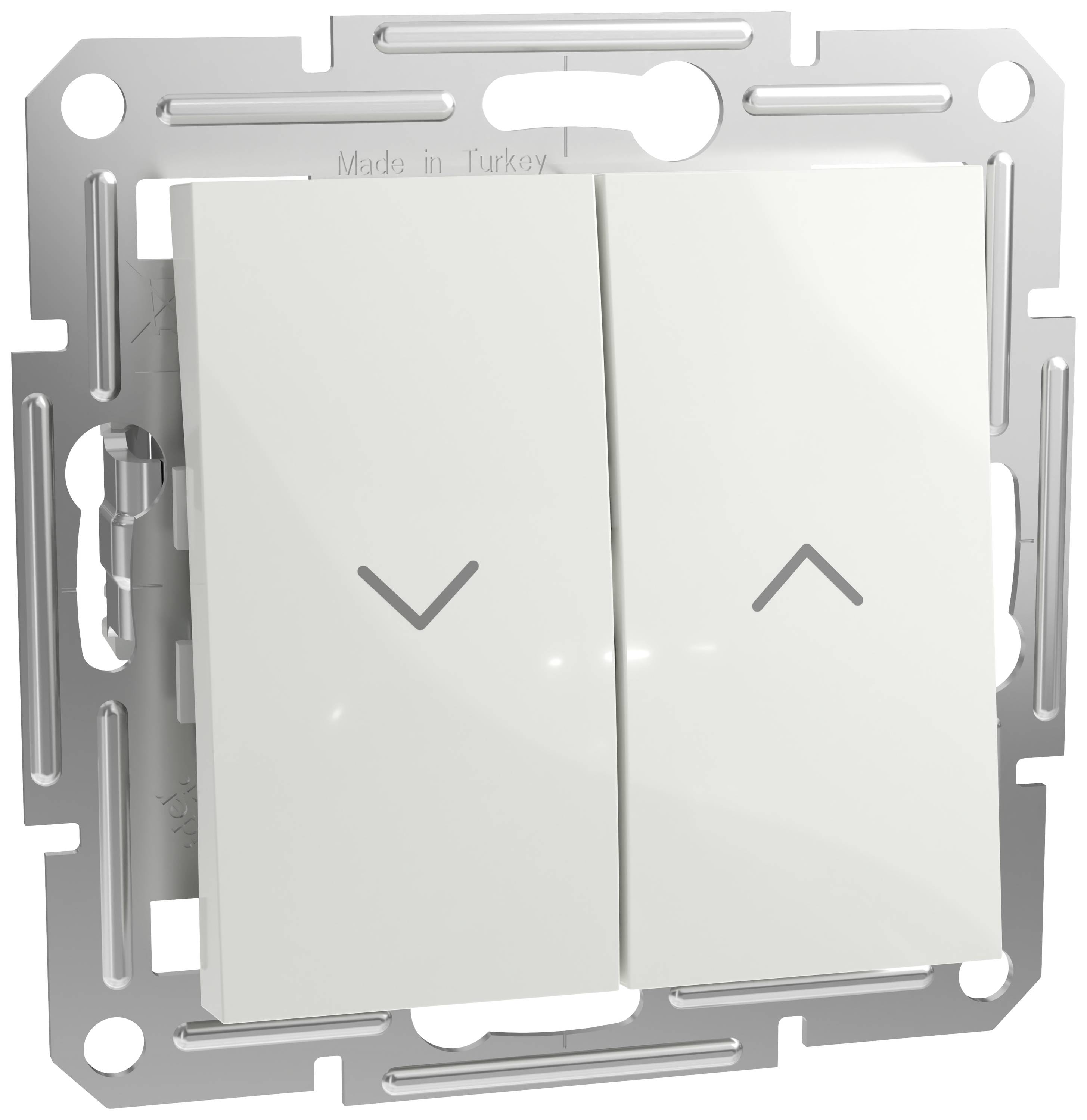 Schneider Electric Rolladentaster Asfora Weiß (RAL 9003) EPH1370121D 1St.