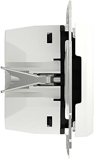 Schneider Electric USB-Steckdose Asfora Weiß (glänzend) EPH2770421D 1St.