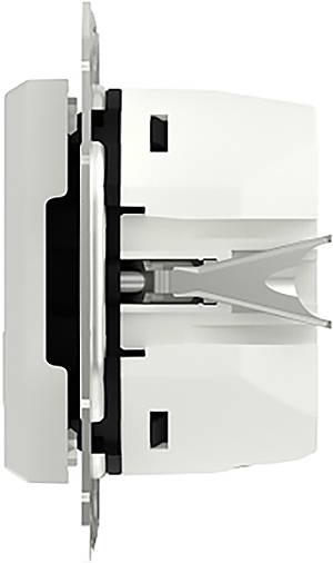 Schneider Electric USB-Steckdose Asfora Weiß (glänzend) EPH2770421D 1St.