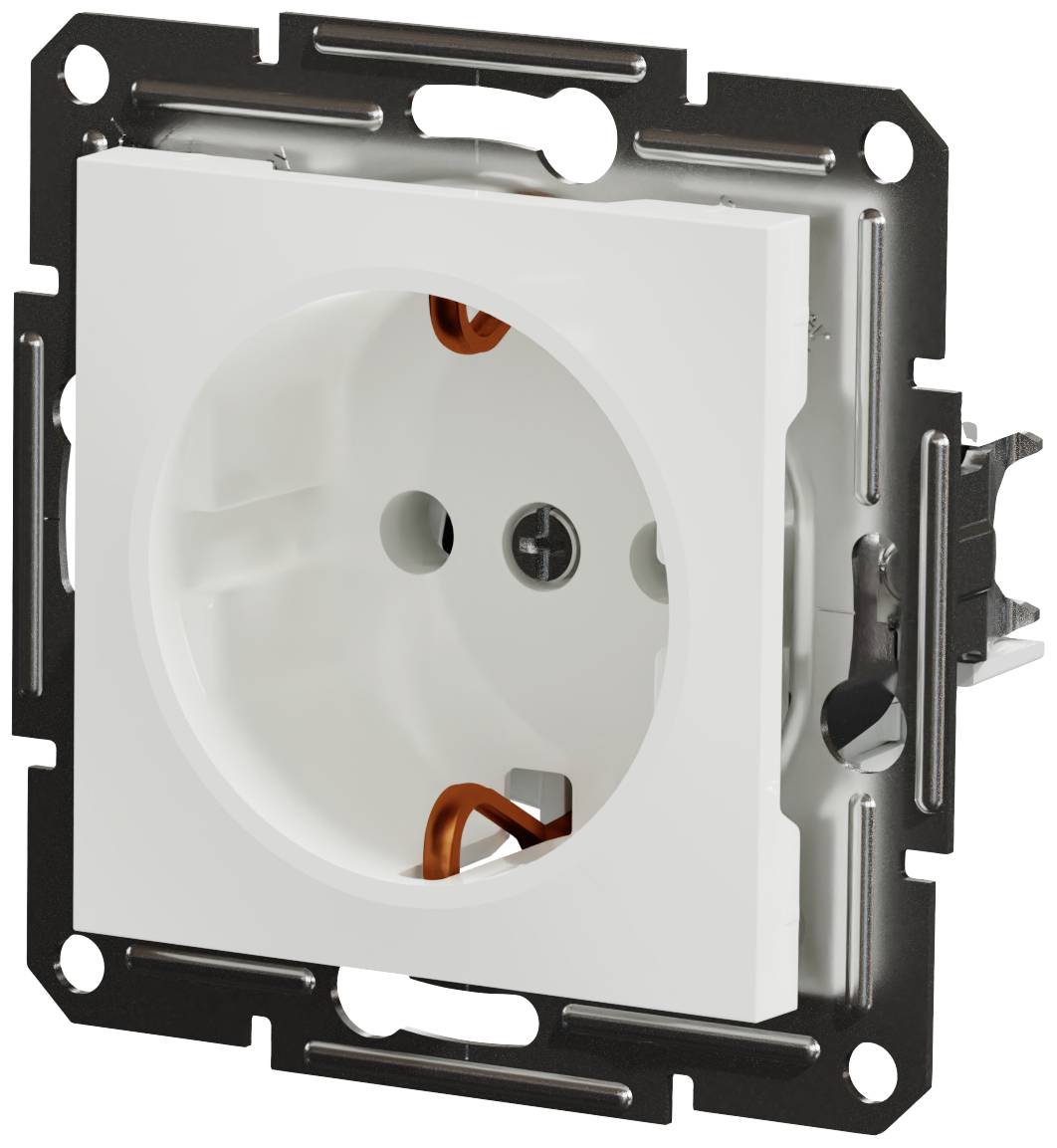 Schneider Electric Steckdose Asfora Weiß (RAL 9003) EPH2970121D 1 St.
