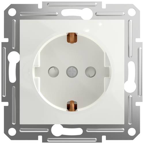 Schneider Electric Steckdose mit Berührungsschutz Asfora Weiß (RAL 9003) EPH2970221D
