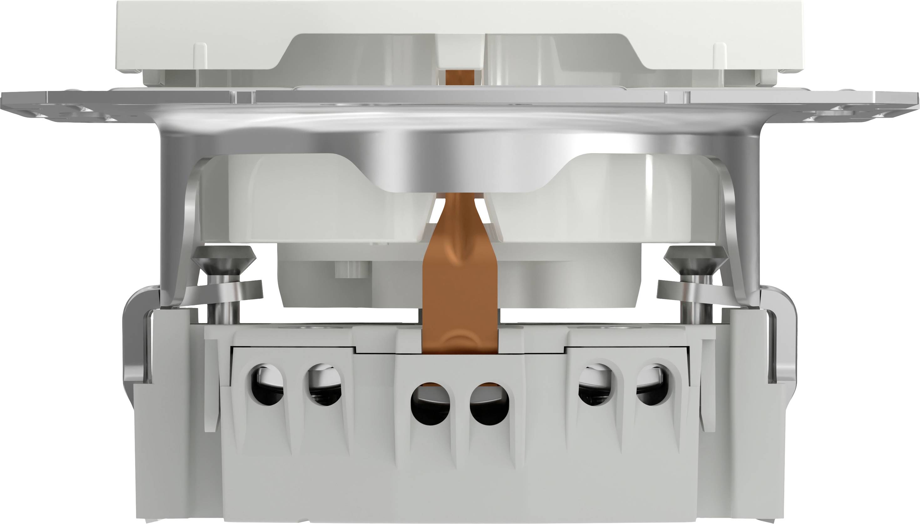 Schneider Electric Steckdose mit Berührungsschutz Asfora Weiß (RAL 9003) EPH2970221D 1St.