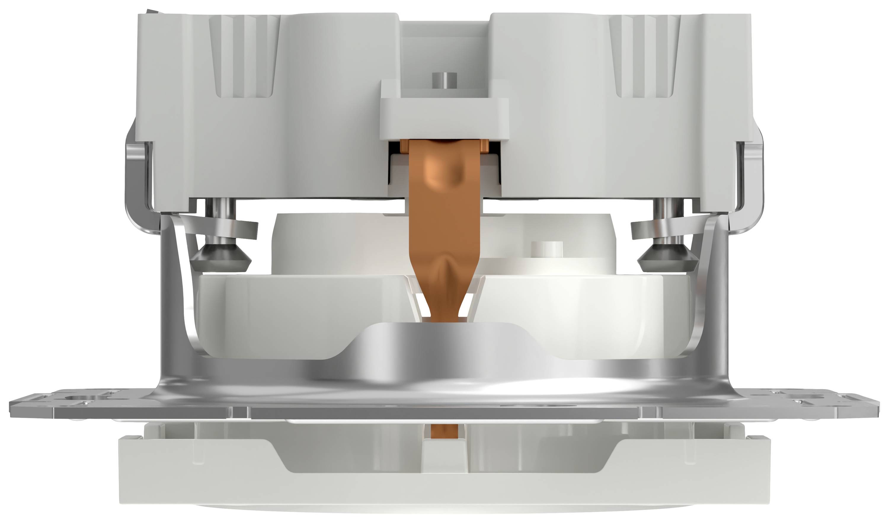 Schneider Electric Steckdose mit Berührungsschutz Asfora Weiß (RAL 9003) EPH2970221D 1St.