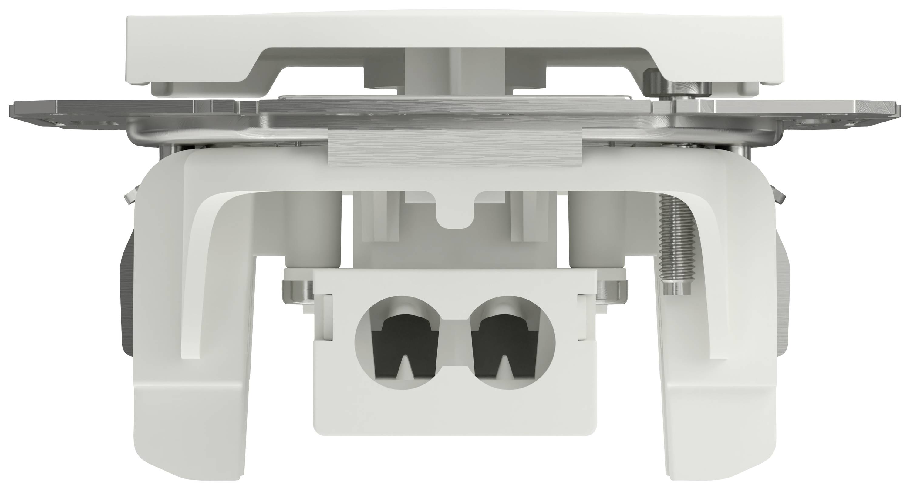 Schneider Electric TV-Durchgangsdose Asfora Weiß (RAL 9003) EPH3270321D 1St.