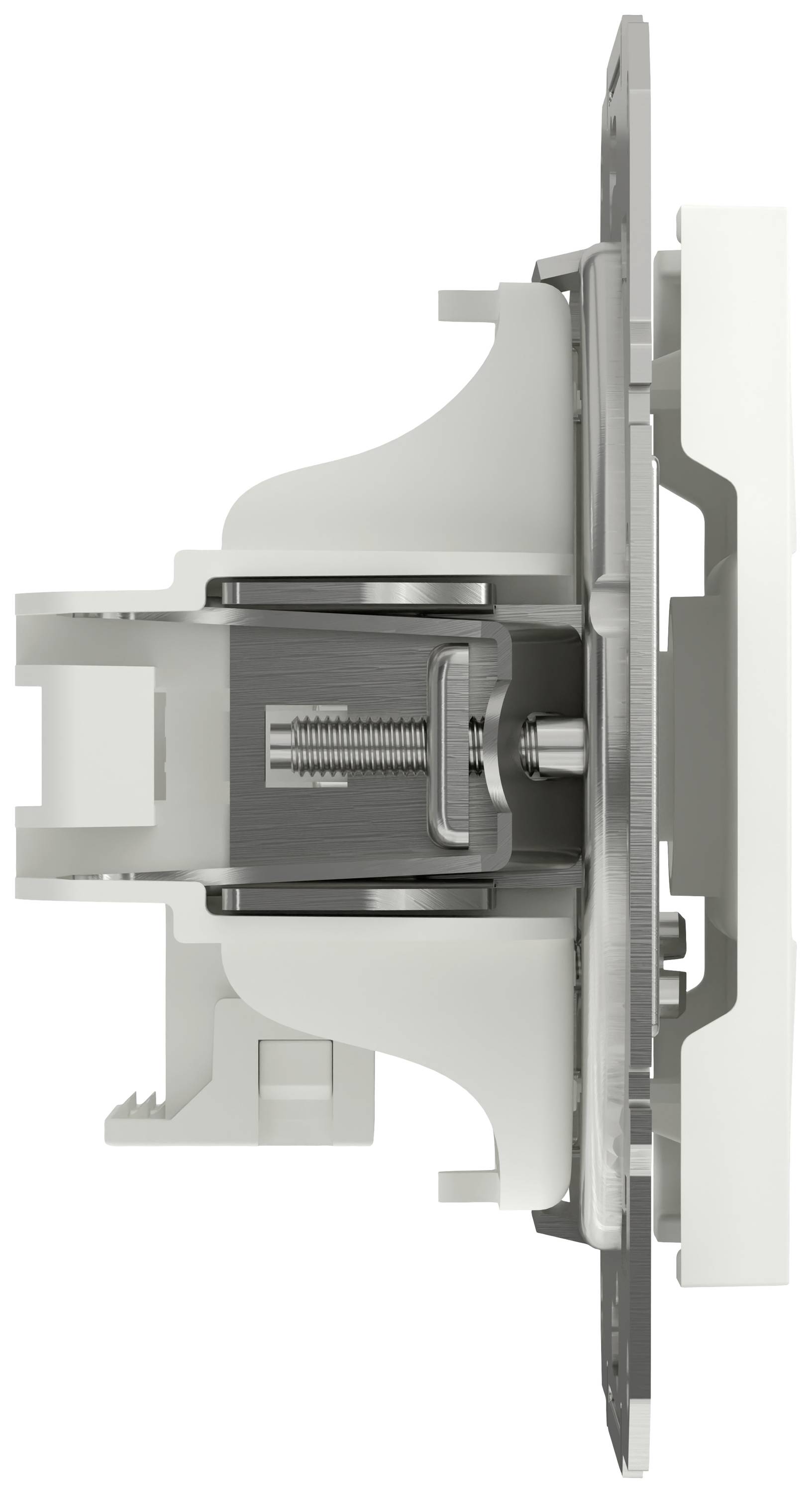 Schneider Electric TV-Durchgangsdose Asfora Weiß (RAL 9003) EPH3270321D 1St.