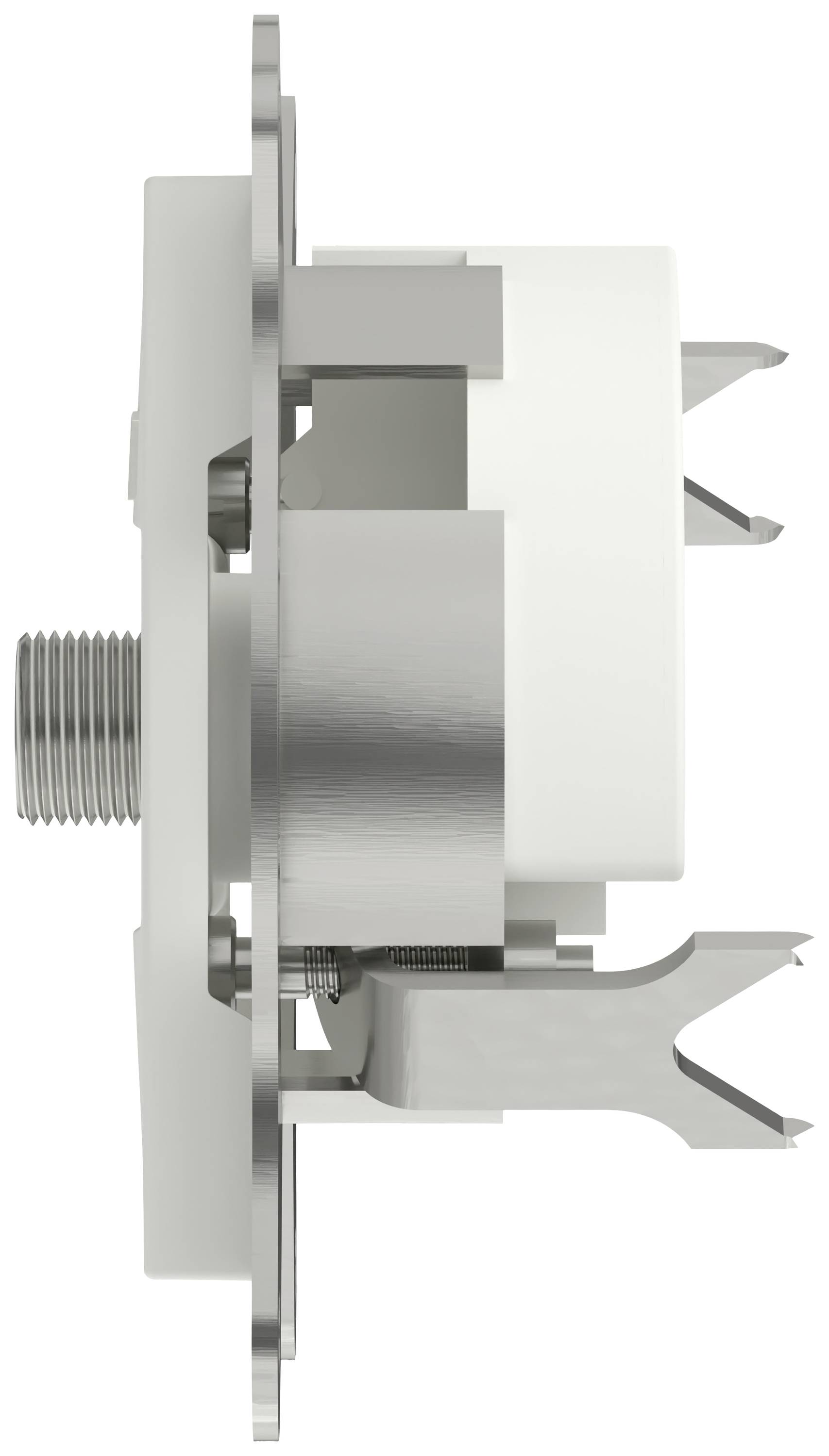 Schneider Electric TV-SAT Durchgangsdose Asfora Weiß (RAL 9003) EPH3470321D 1St.