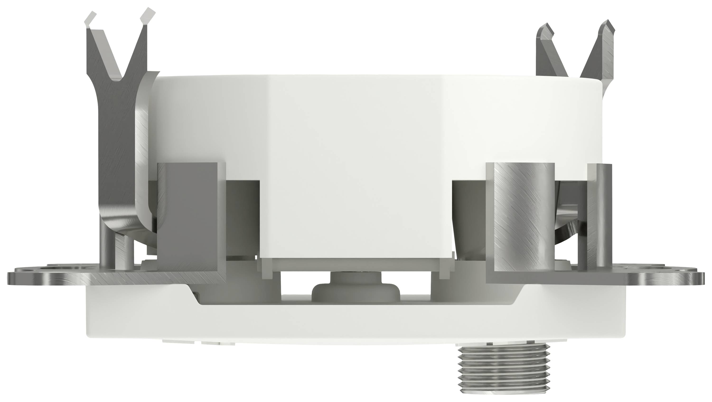 Schneider Electric TV-SAT Durchgangsdose Asfora Weiß (RAL 9003) EPH3470321D 1St.