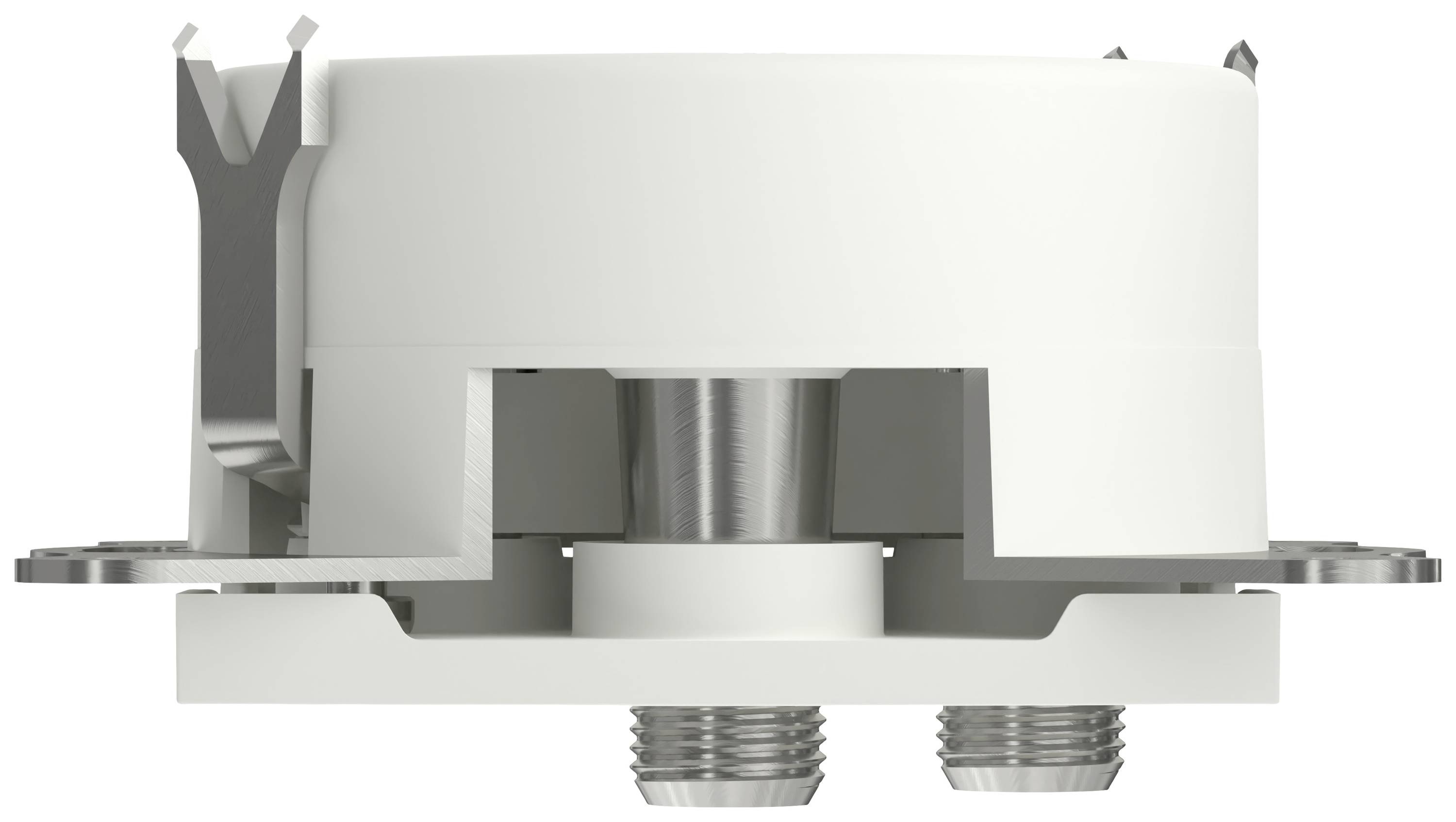 Schneider Electric TV-SAT-SAT-Enddose Asfora Weiß (RAL 9003) EPH3670121D 1St.