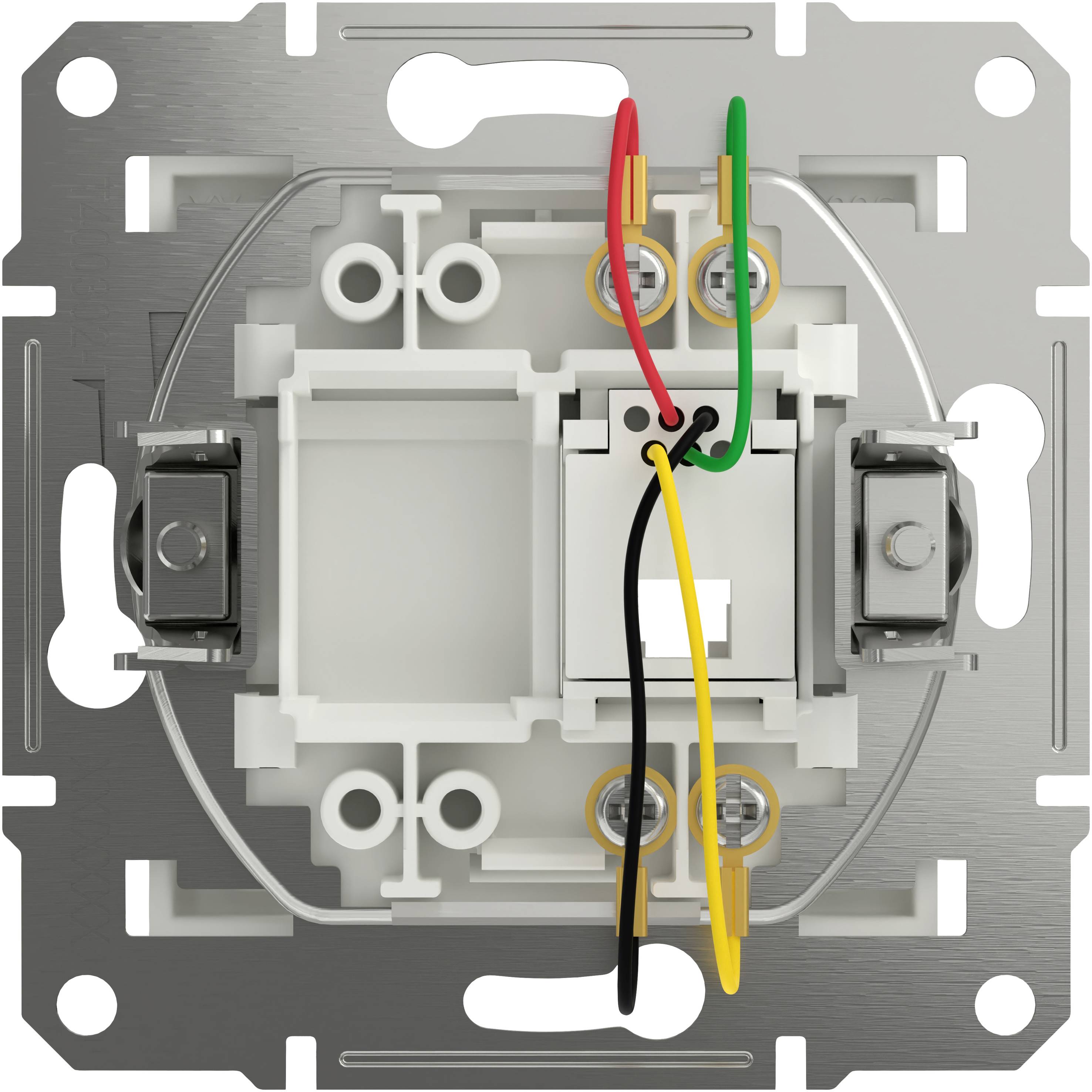 Schneider Electric RJ11-Telefondose Asfora Weiß (RAL 9003) EPH4170121D 1St.
