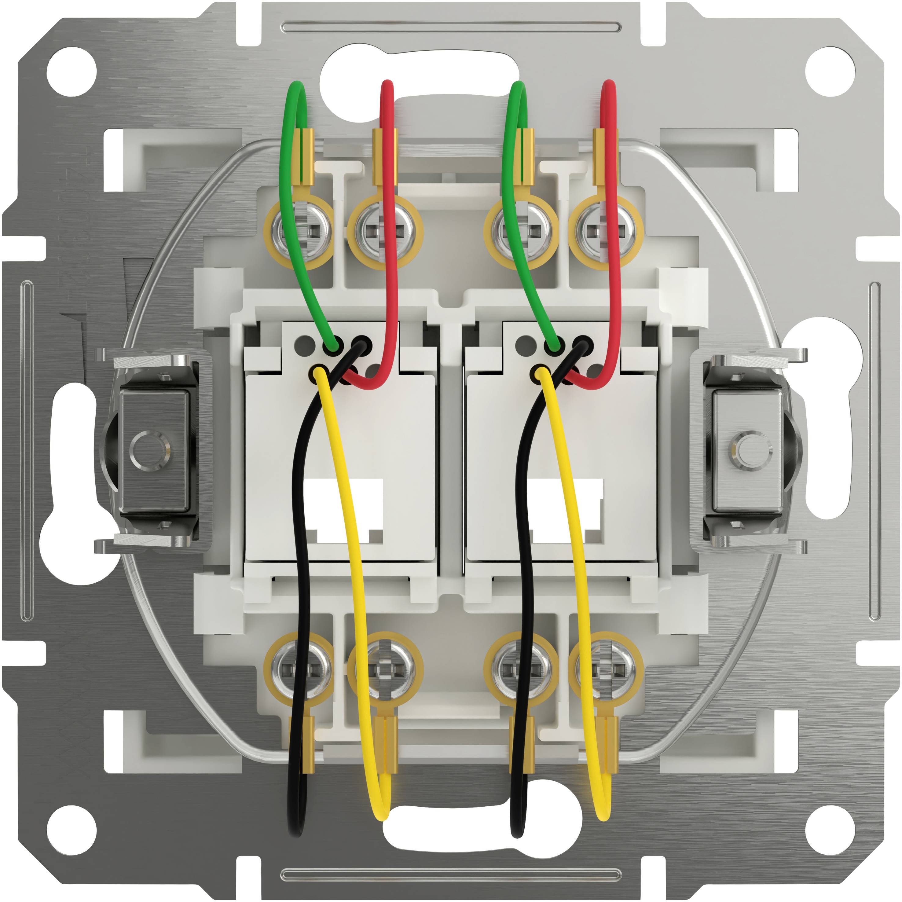 Schneider Electric RJ11-Telefondose Asfora Weiß (RAL 9003) EPH4270121D 1 St.