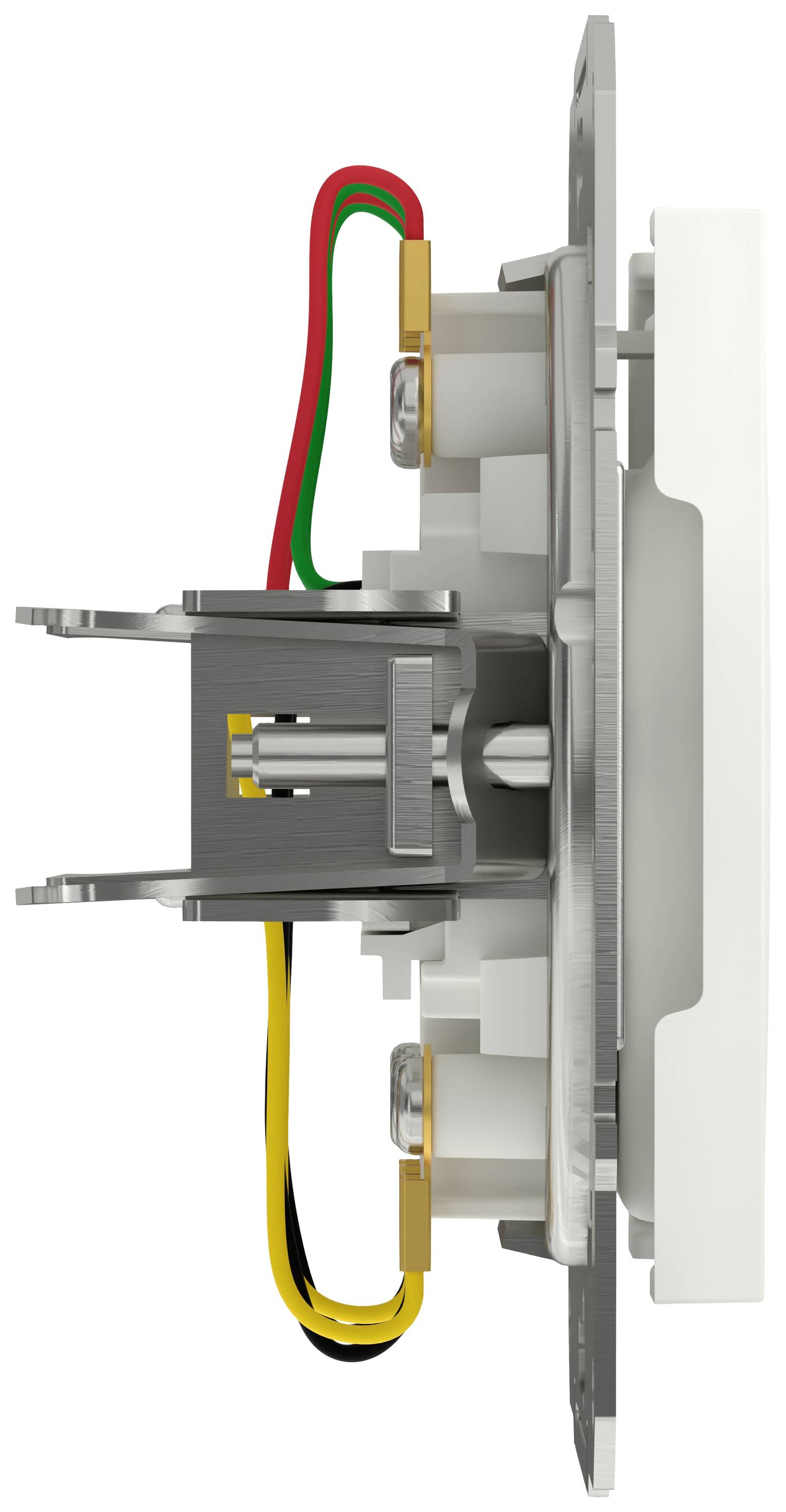 Schneider Electric RJ11-Telefondose Asfora Weiß (RAL 9003) EPH4270121D 1St.