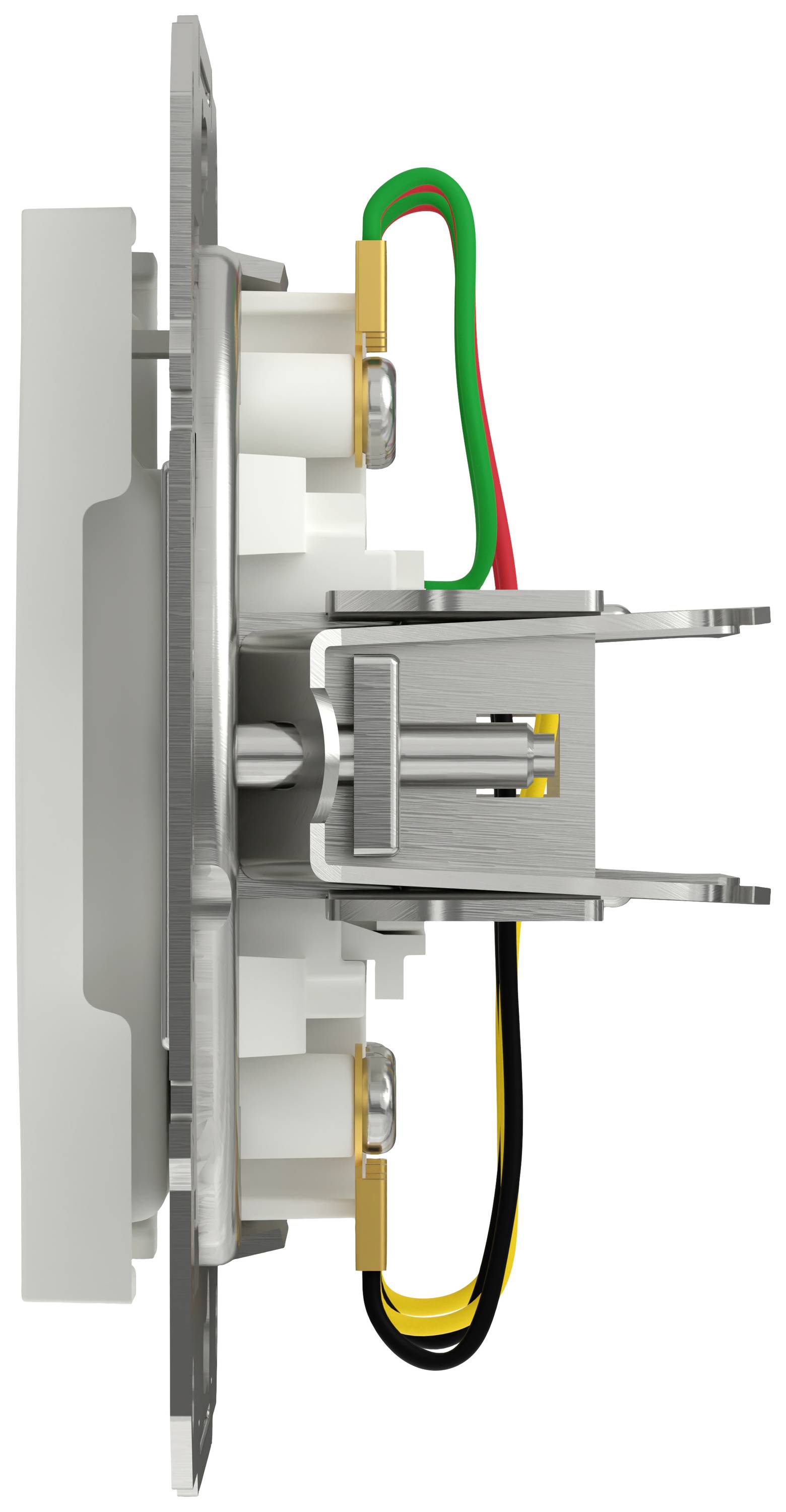 Schneider Electric RJ11-Telefondose Asfora Weiß (RAL 9003) EPH4270121D 1St.