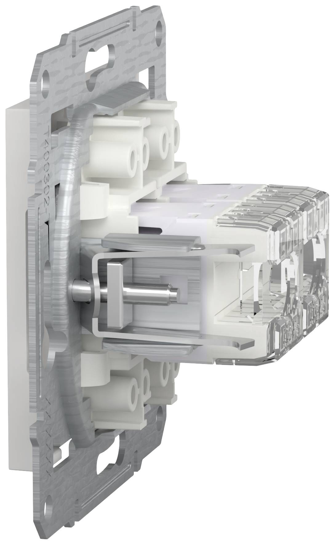 Schneider Electric RJ45-Datendose Asfora Weiß (RAL 9003) EPH4870121D 1 St.