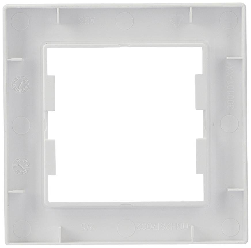 Schneider Electric Rahmen Asfora Weiß (RAL 9003) EPH5800121D 1 St.
