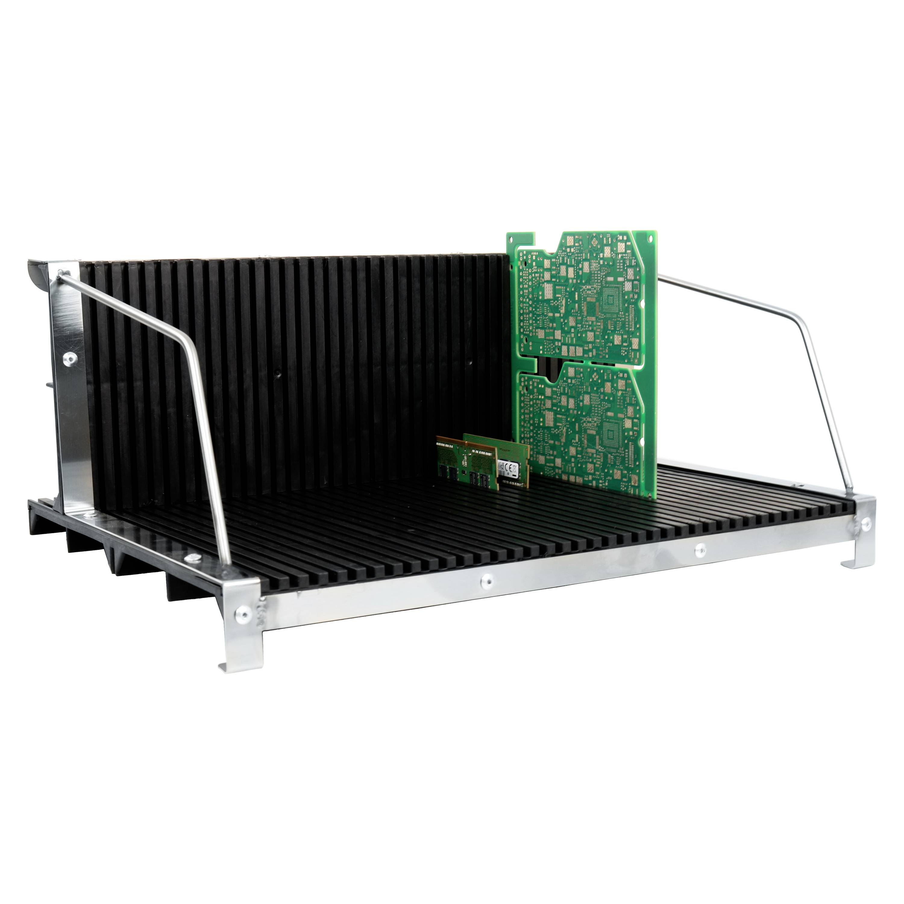 Antistat ESD-Leiterplattenständer (L x B x H) 280 x 408 x 164mm 025-0026