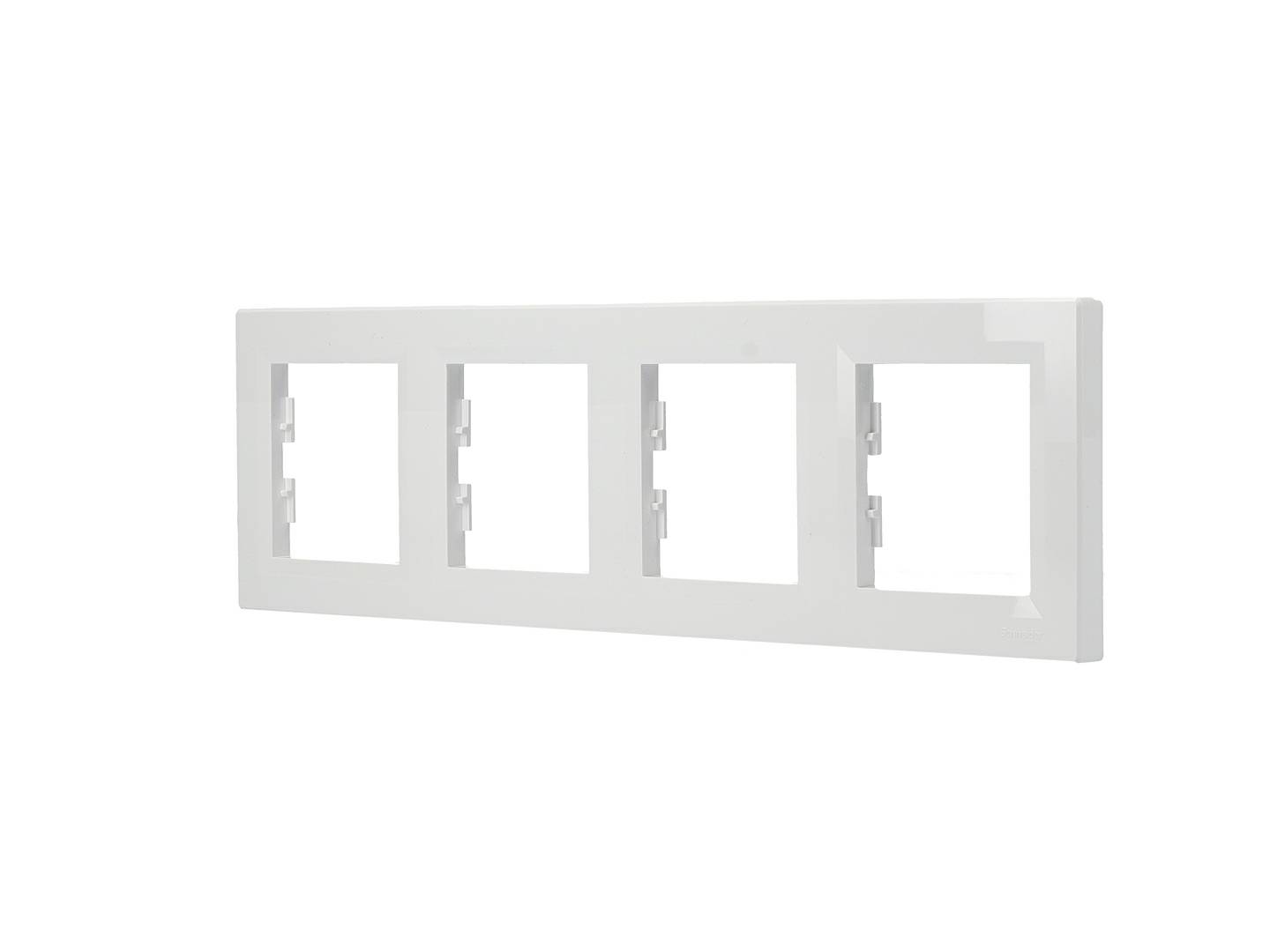 Schneider Electric Rahmen Asfora Weiß (RAL 9003) EPH5800421D 1St.