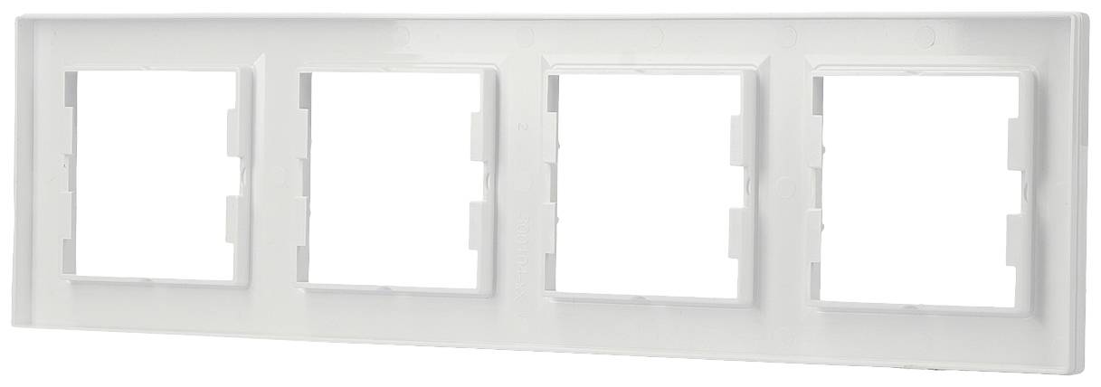 Schneider Electric Rahmen Asfora Weiß (RAL 9003) EPH5800421D 1St.