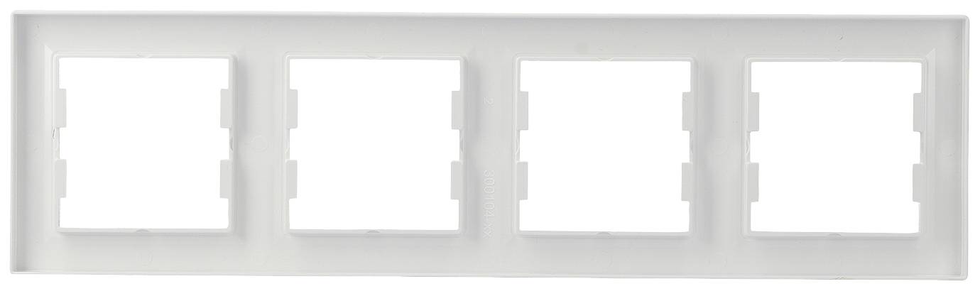 Schneider Electric Rahmen Asfora Weiß (RAL 9003) EPH5800421D 1St.