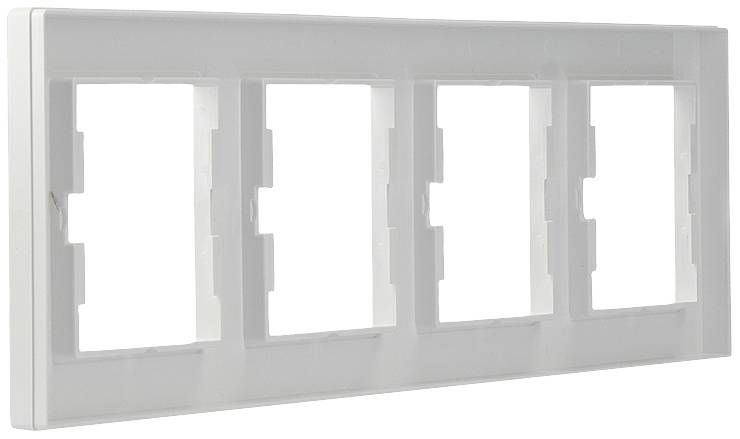 Schneider Electric Rahmen Asfora Weiß (RAL 9003) EPH5800421D 1St.