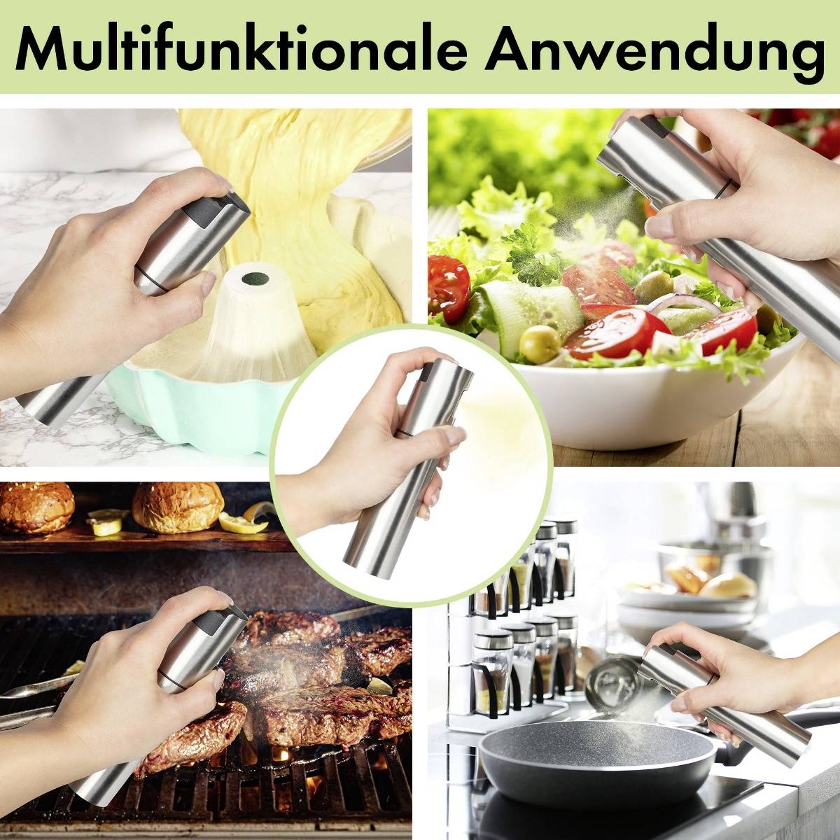 Profi Cook PC-EOS 1270 Edelstahl Essig- und Öl-Mischer Edelstahl 1St.