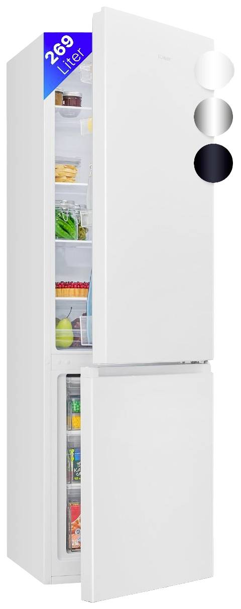 Bomann KG 184.1 Kühl-Gefrier-Kombination EEK: D (A - G) 269 l Weiß