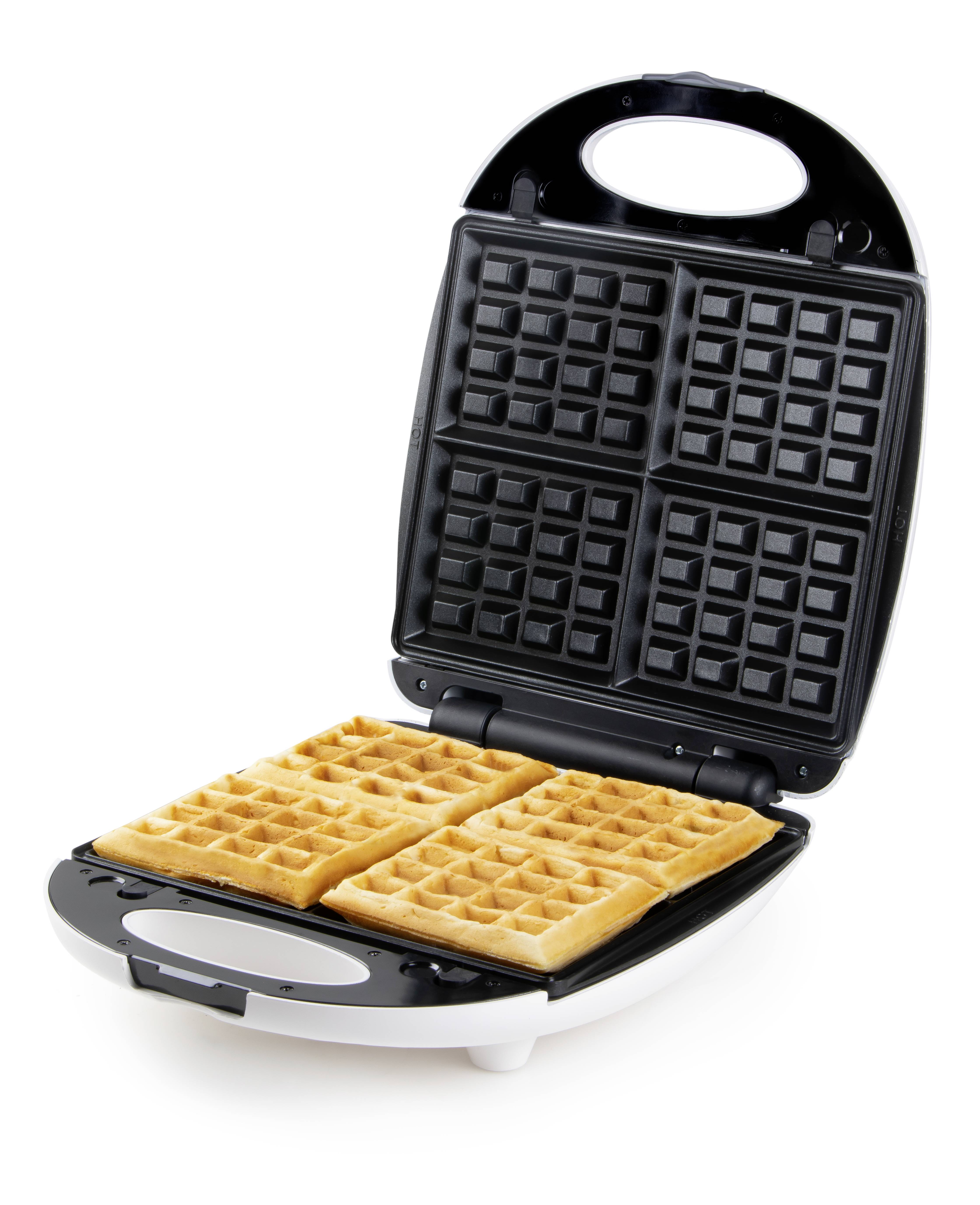 DOMO Sandwich-Toaster Antihaftbeschichtung Weiß