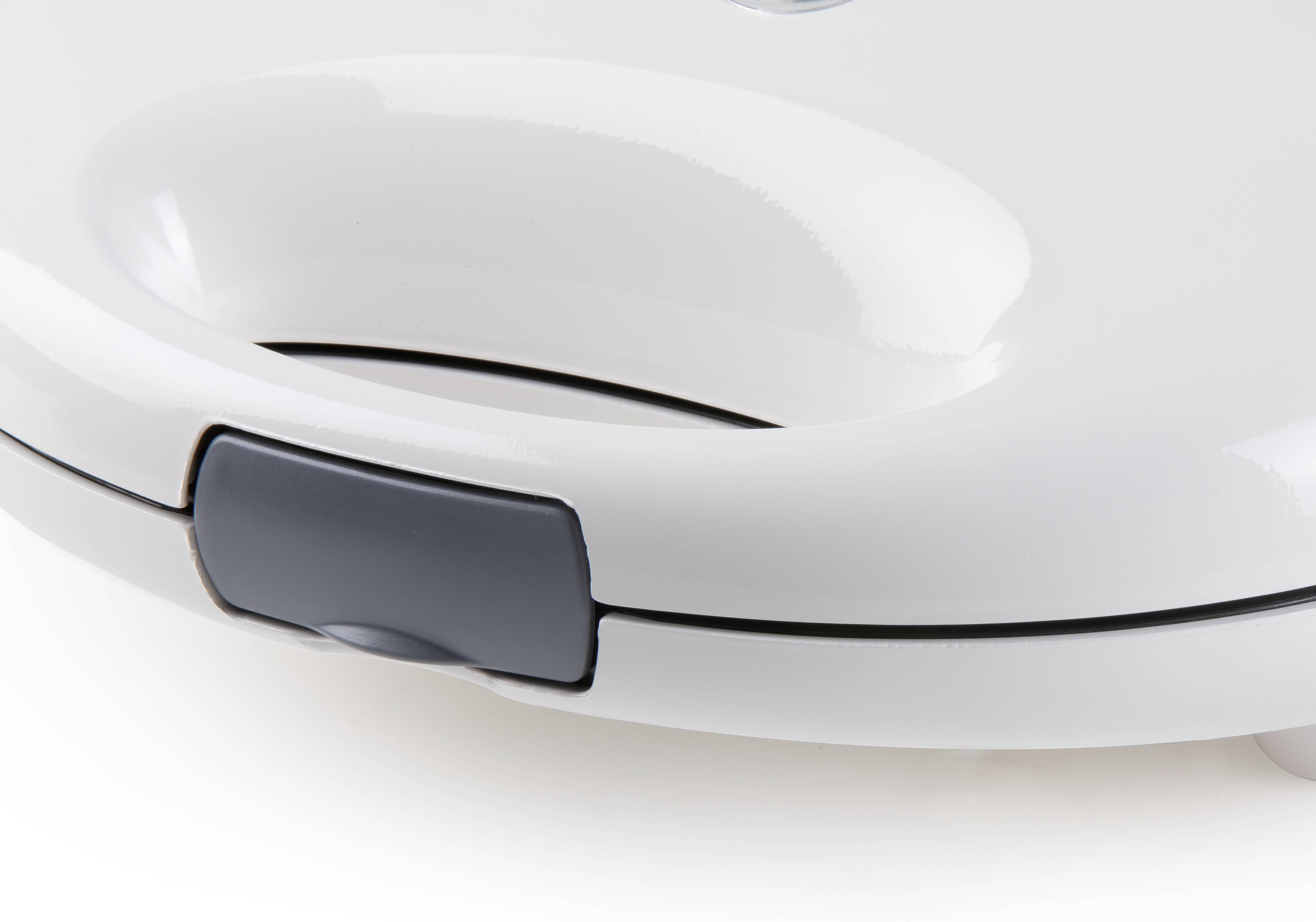 DOMO Sandwich-Toaster Antihaftbeschichtung Weiß