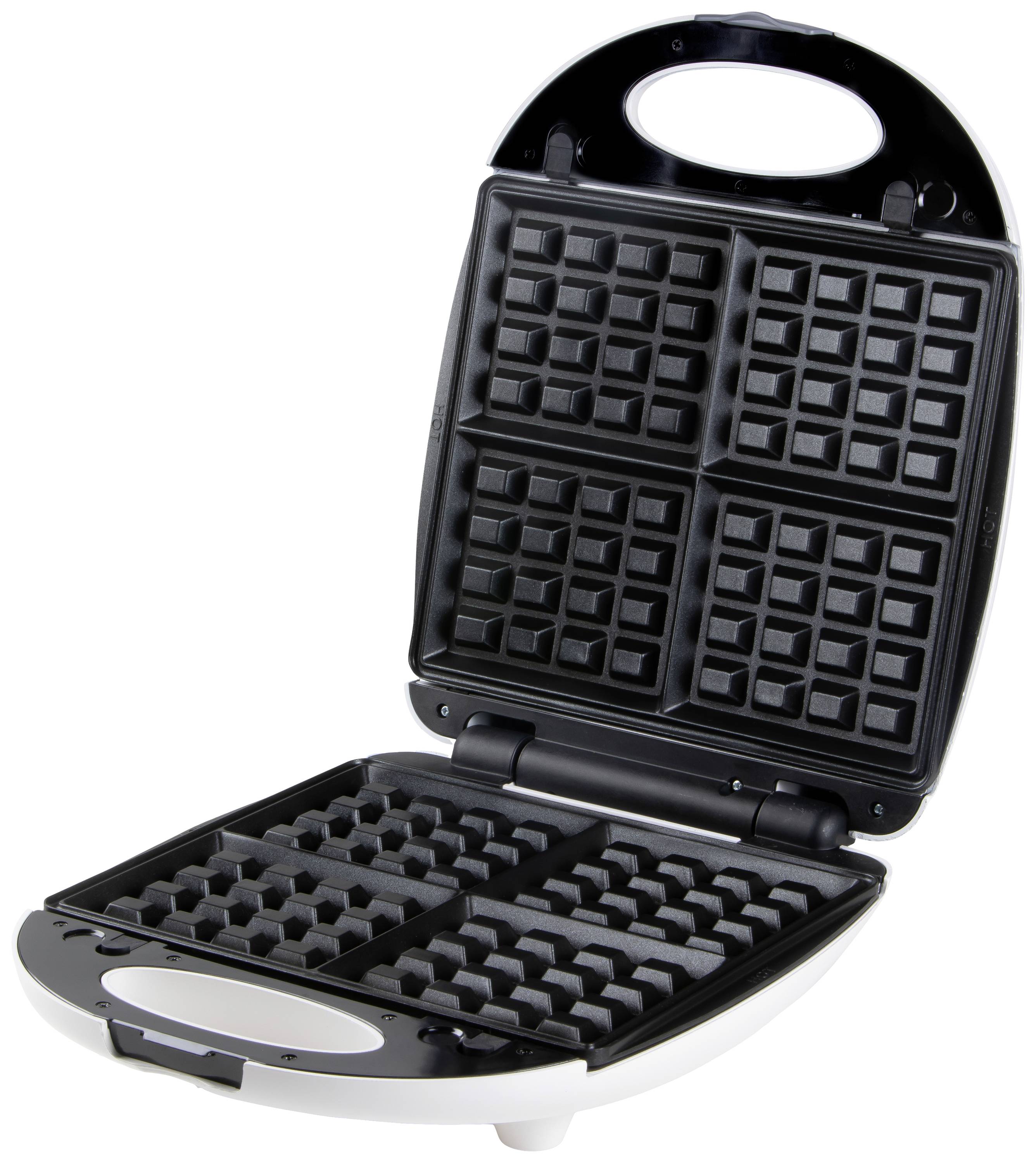 DOMO Sandwich-Toaster Antihaftbeschichtung Weiß