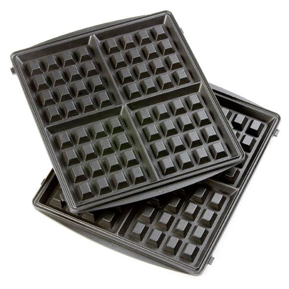 DOMO Sandwich-Toaster Antihaftbeschichtung Weiß