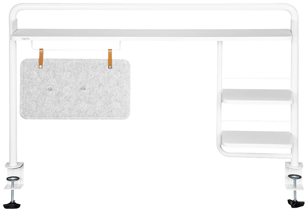 LogiLink EO0046 Home Office-Set Höhen-Bereich: 641 bis 641cm Weiß