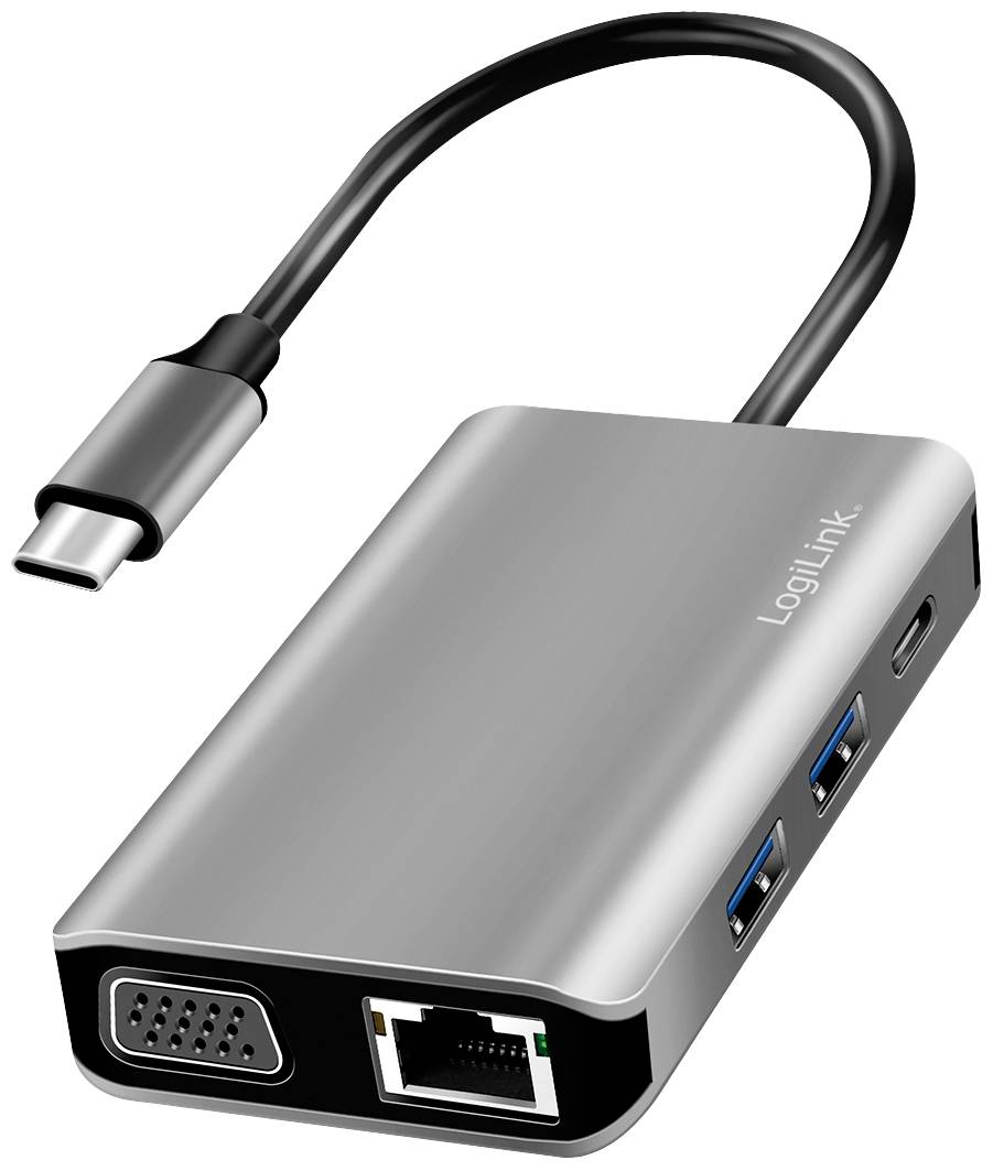 LogiLink USB-C® Dockingstation UA0410 Passend für Marke Dockingstations: Universal USB-C® Power Delivery