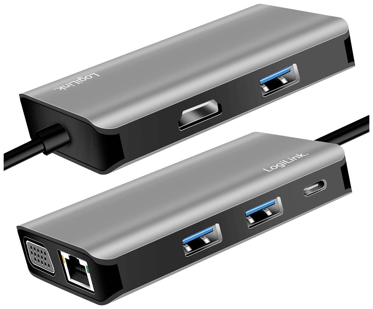 LogiLink USB-C® Dockingstation UA0410 Passend für Marke Dockingstations: Universal USB-C® Power Delivery