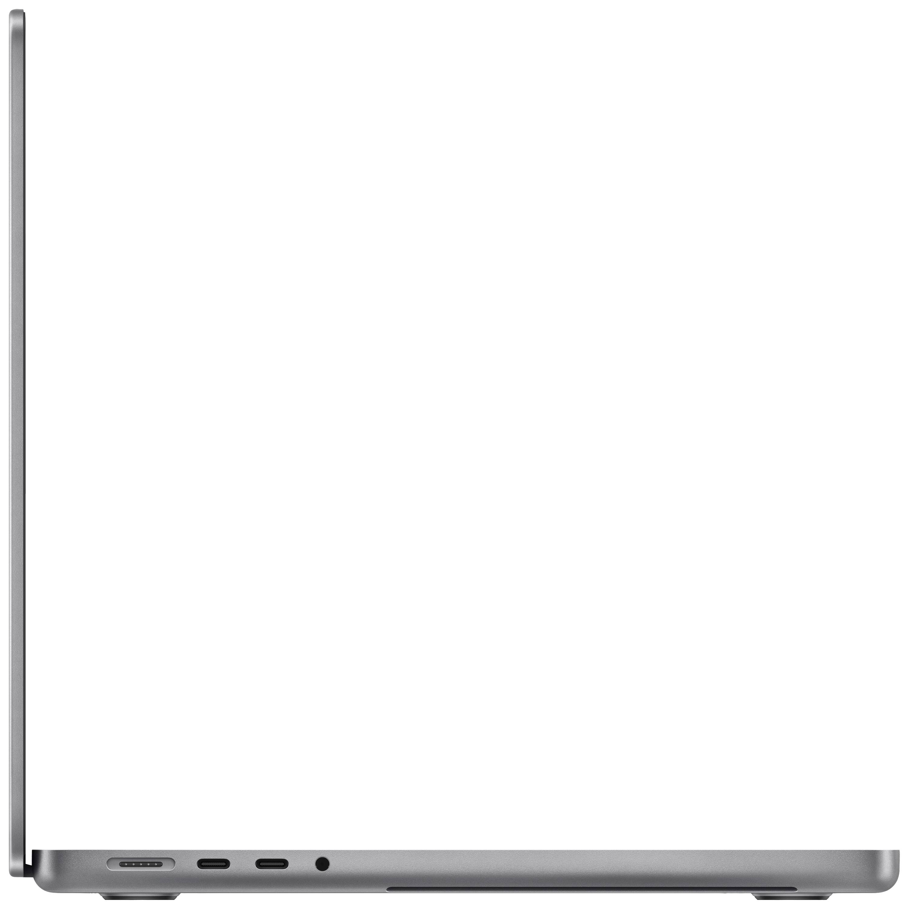 Apple MacBook Pro 14 (M3, 2023) 36.1 cm (14.2 Zoll) 8 GB RAM 512 GB SSD 8‑Core CPU 10-Core GPU Spacegrau MTL73D/A