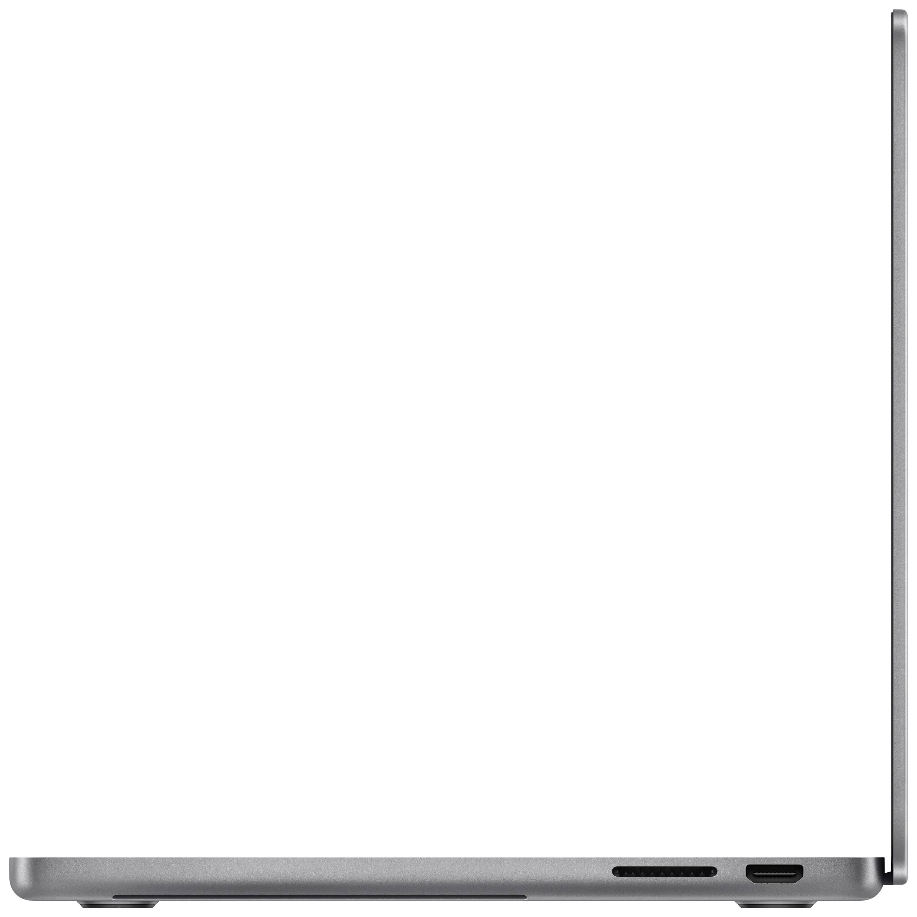Apple MacBook Pro 14 (M3, 2023) 36.1 cm (14.2 Zoll) 8 GB RAM 512 GB SSD 8‑Core CPU 10-Core GPU Spacegrau MTL73D/A