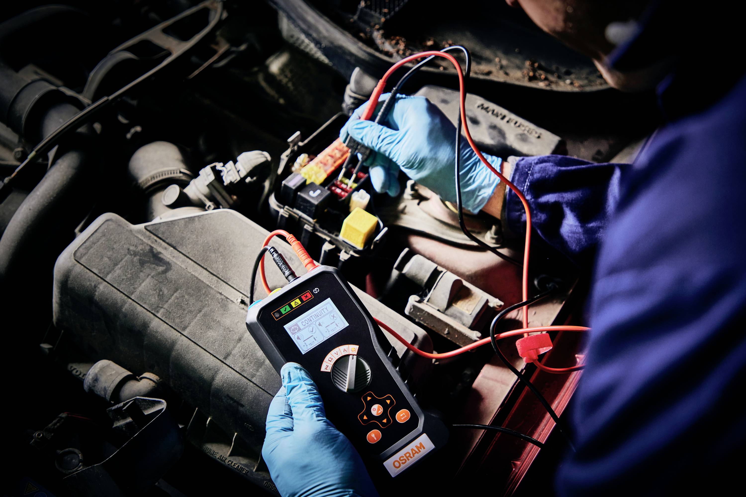 OSRAM BATTERYtest PRO 600 Spannungsprüfer / Prüflampe OMM600 Passend für (Auto-Marke): Universal