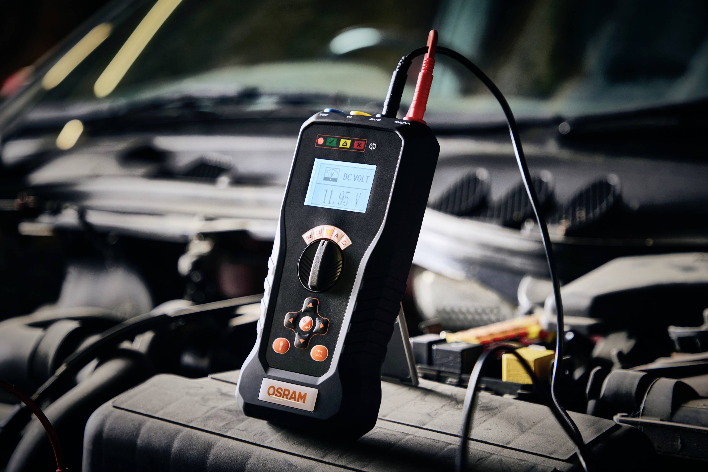 OSRAM BATTERYtest PRO 600 Spannungsprüfer / Prüflampe OMM600 Passend für (Auto-Marke): Universal