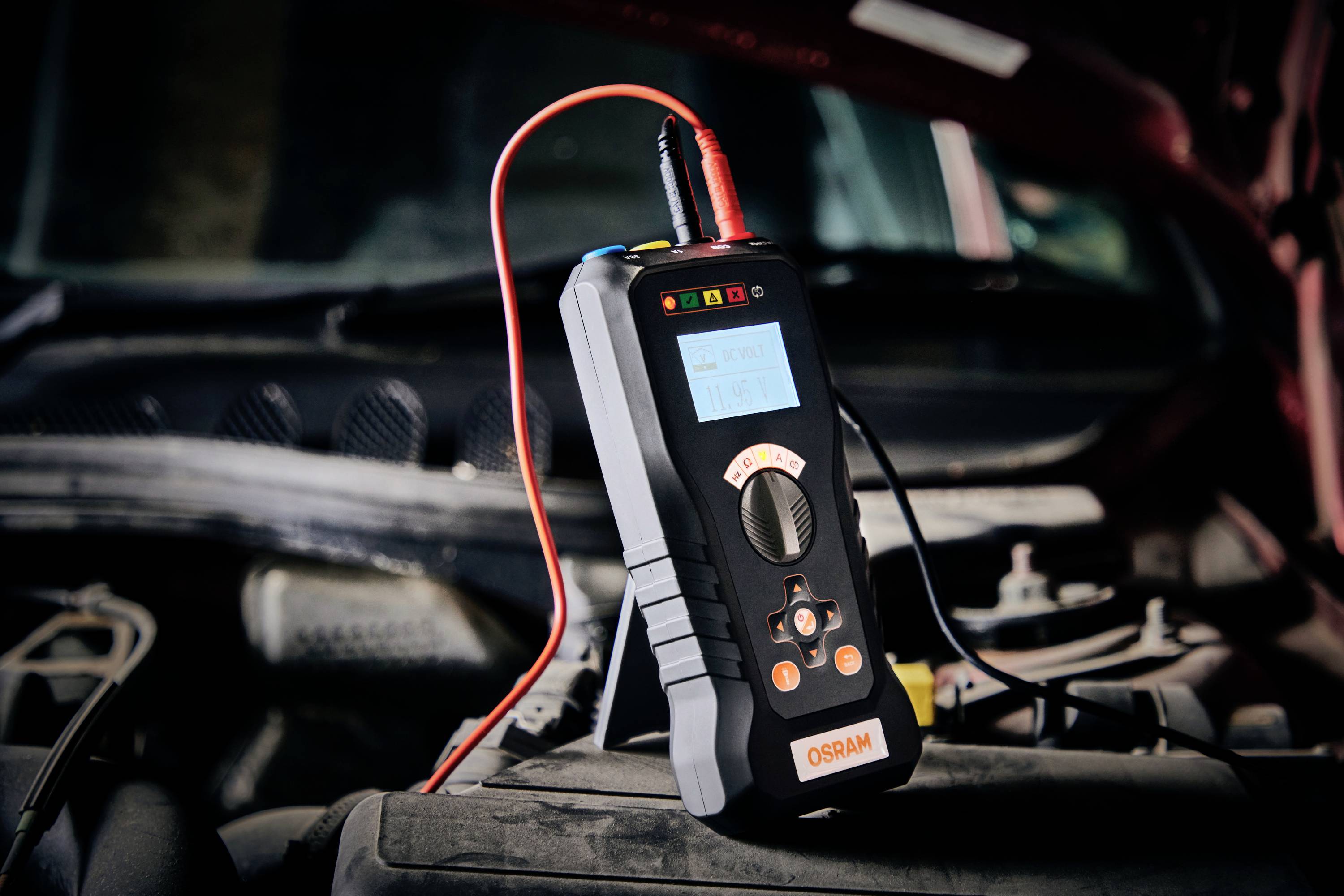 OSRAM BATTERYtest PRO 600 Spannungsprüfer / Prüflampe OMM600 Passend für (Auto-Marke): Universal